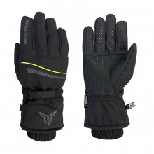 Γάντια  Μηχανής SOFTSHELL Αδιάβροχα Nordcode Planet Μαύρο/Fluo